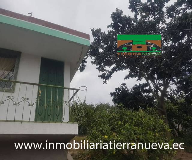 CASA CON TERRENO DE 1.000M2 EN GUALLABAMBA