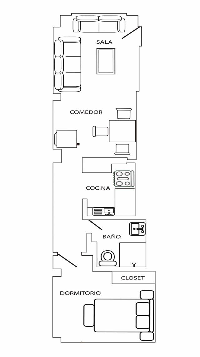 DEPARTAMENTO EN ALBORADA