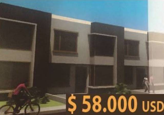 VIVIENDAS DE 3 DORMITORIOS A $58.000 USD POR CONSTRUIR