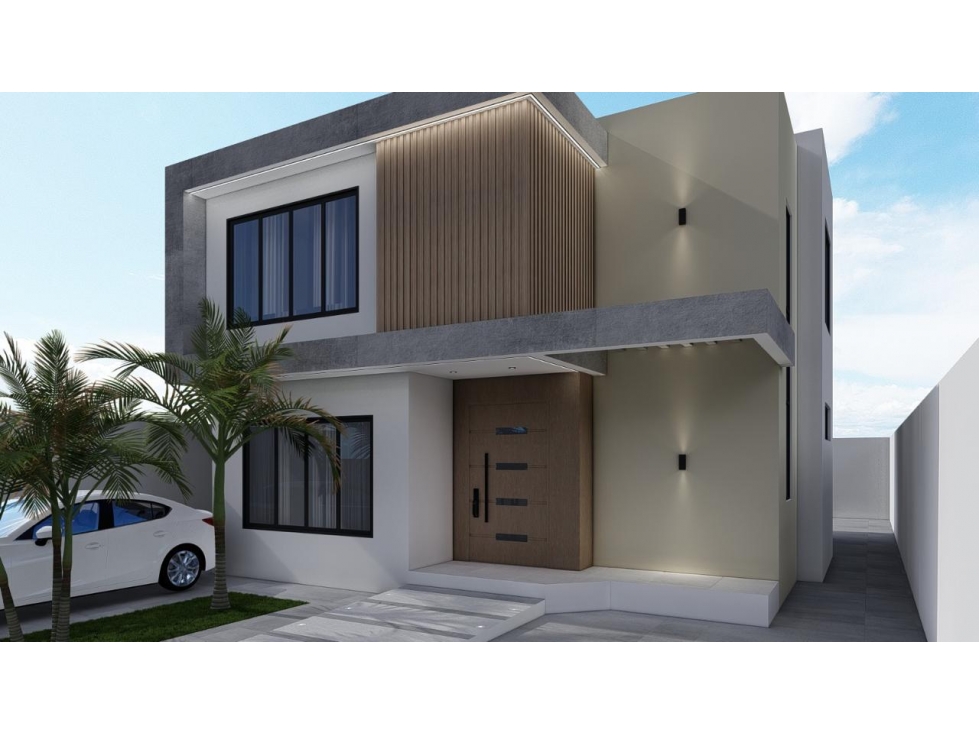 En venta moderna casa en construcción Urbanizacion costa , en Manta.