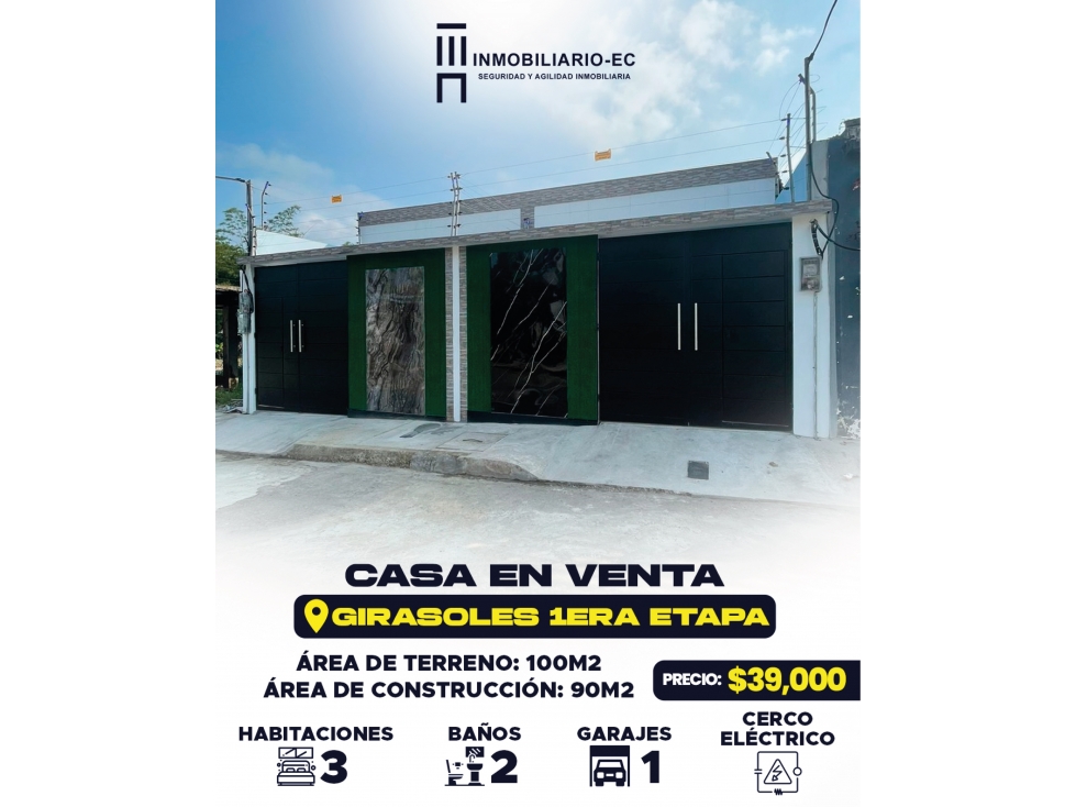 CASA EN VENTA EN LOS GIRASOLES 1ERA ETAPA