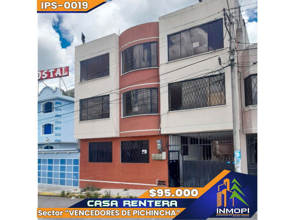 INMOPI Vende Casa Rentera, VENCEDORES DE PICHINCHA, IPS - 0019