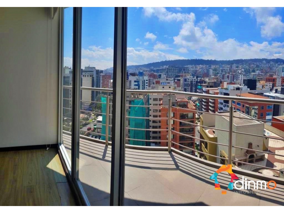 Venta departamento piso 15 con vista, 3 dor. (Parque La Carolina)