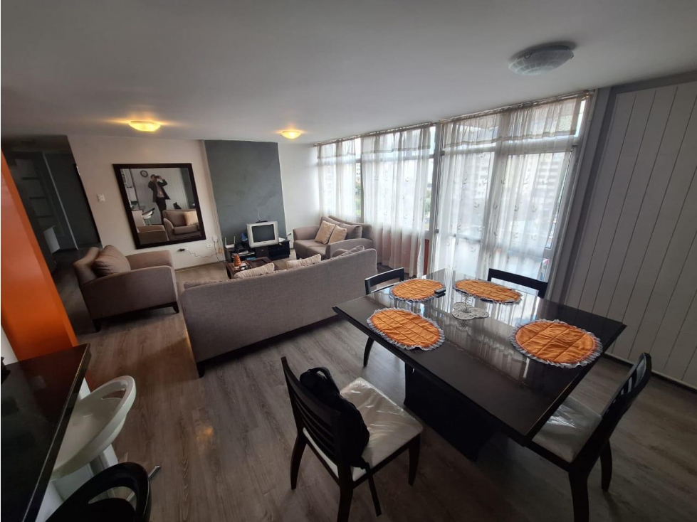 La Mariscal, Departamento en renta, 91 m2, 2 habitaciones, 2 baños, 1 parqueadero